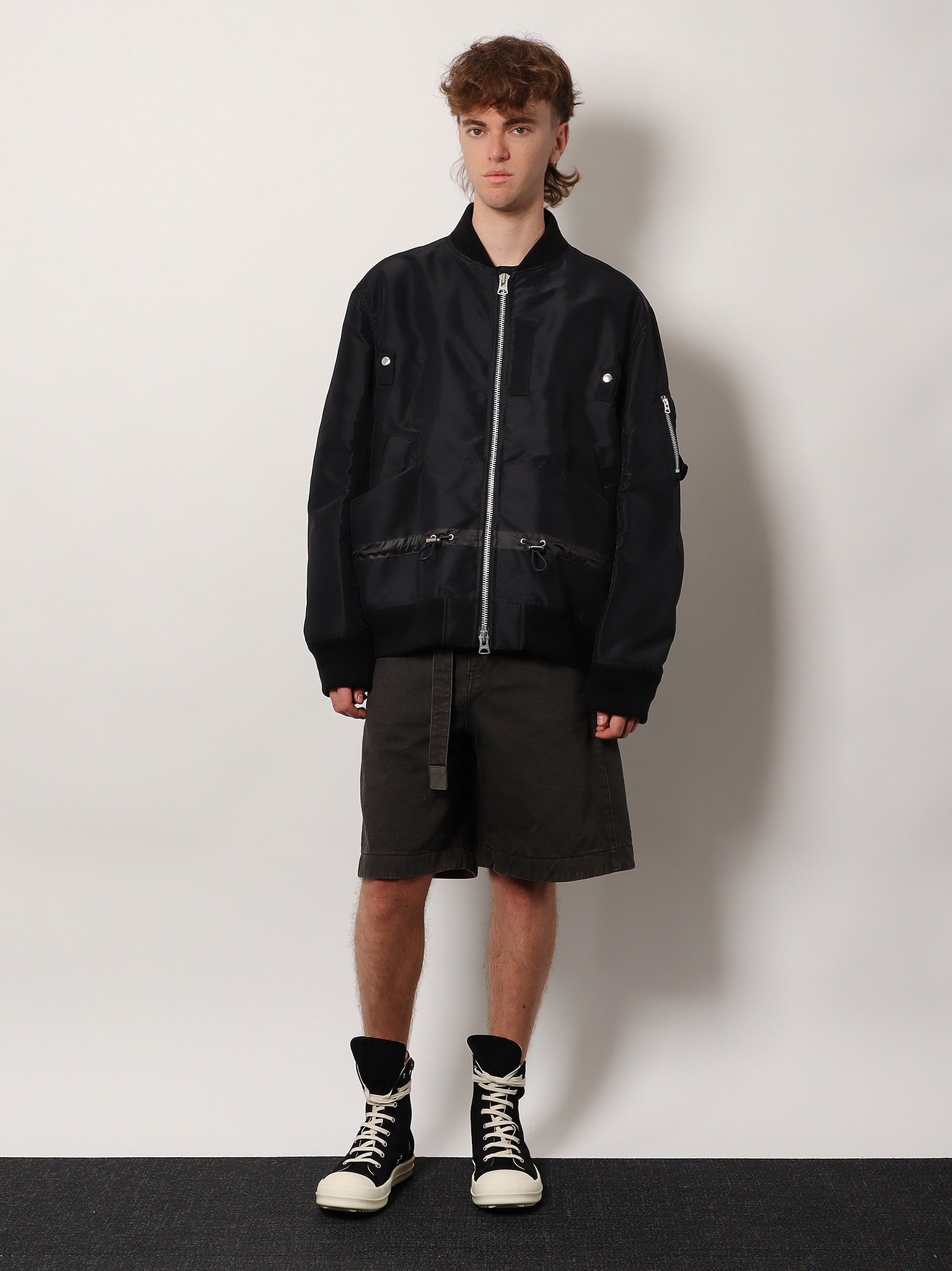 SACAI Nylon bomber jacket, view 2