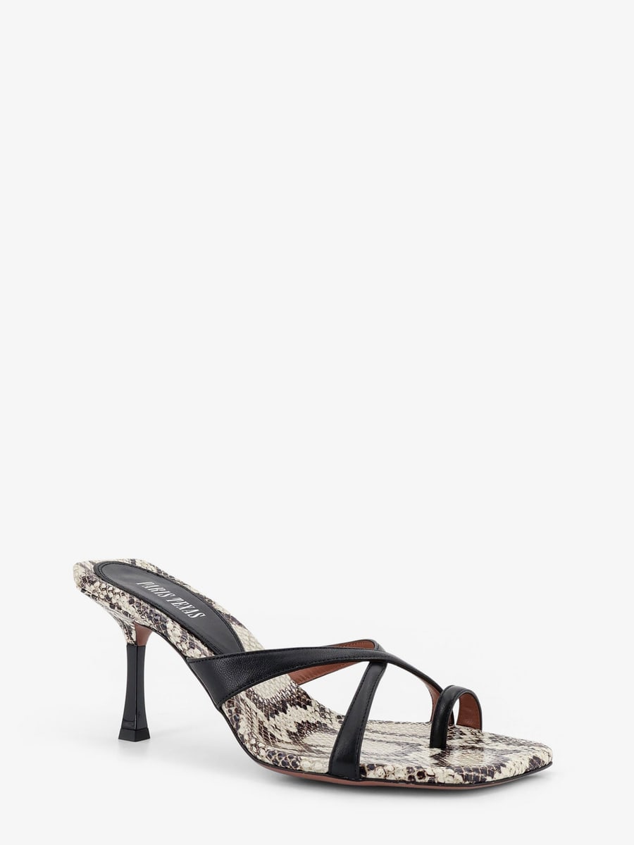 PARIS TEXAS Lorena leather sandals, view 2
