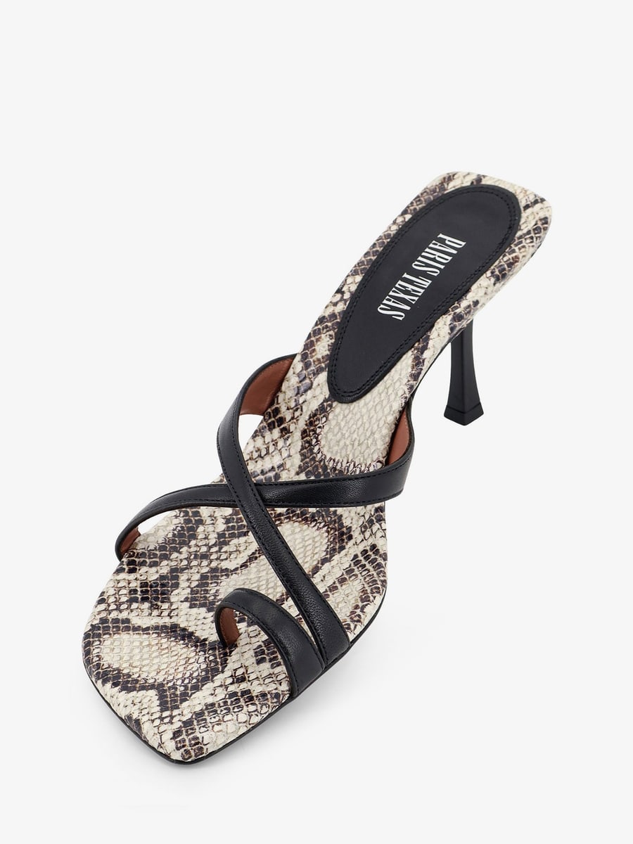 PARIS TEXAS Lorena leather sandals, view 4