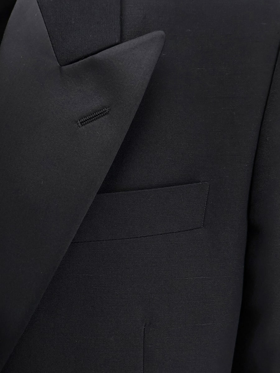 LARDINI Soiree viscose and silk tuxedo, view 3