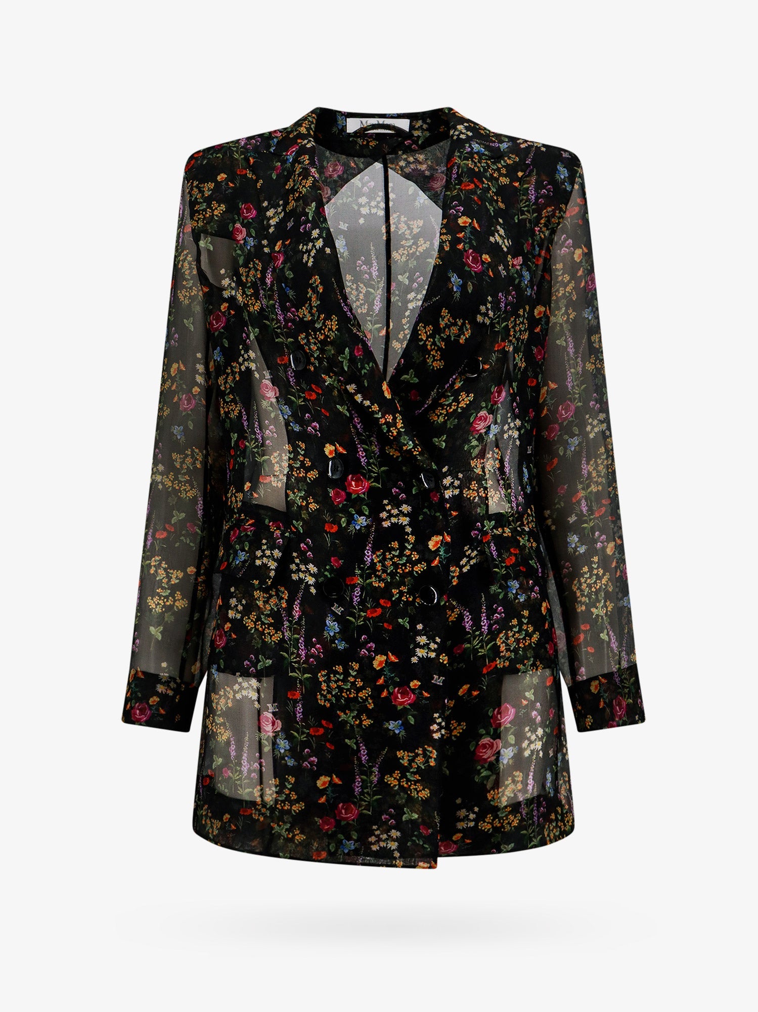 Max Mara Silk blazer with floral print