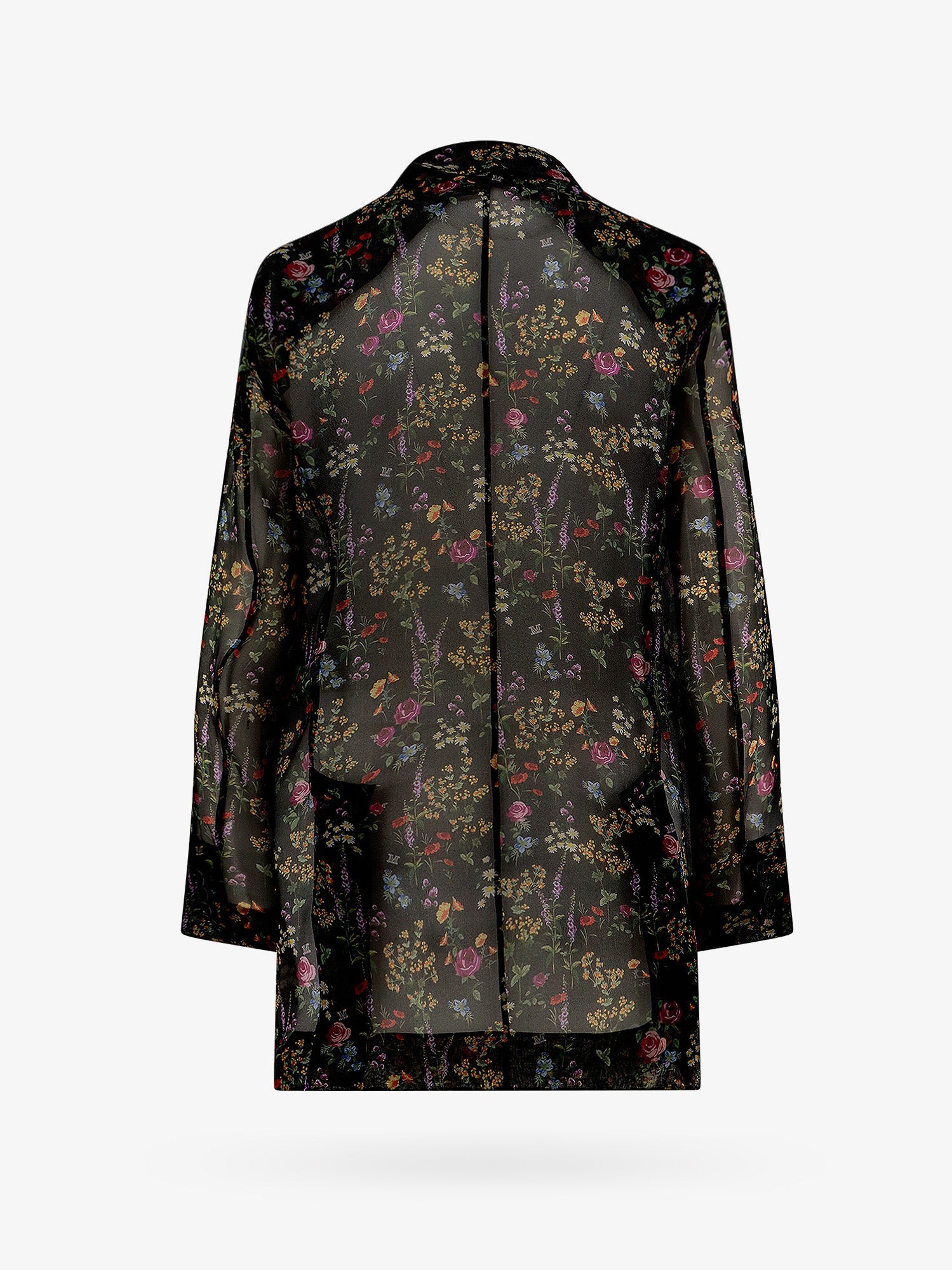 Max Mara Silk blazer with floral print, view 2
