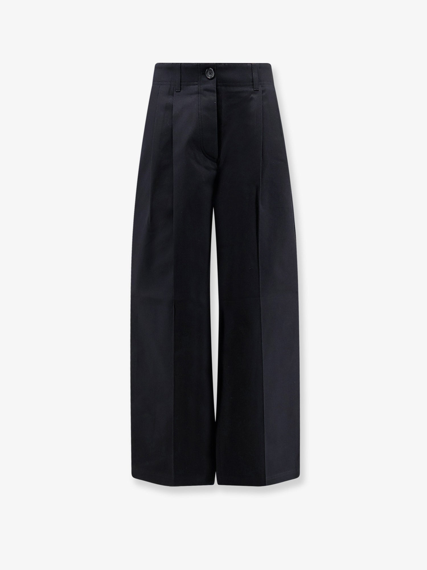 Toteme Relaxed cotton trousers