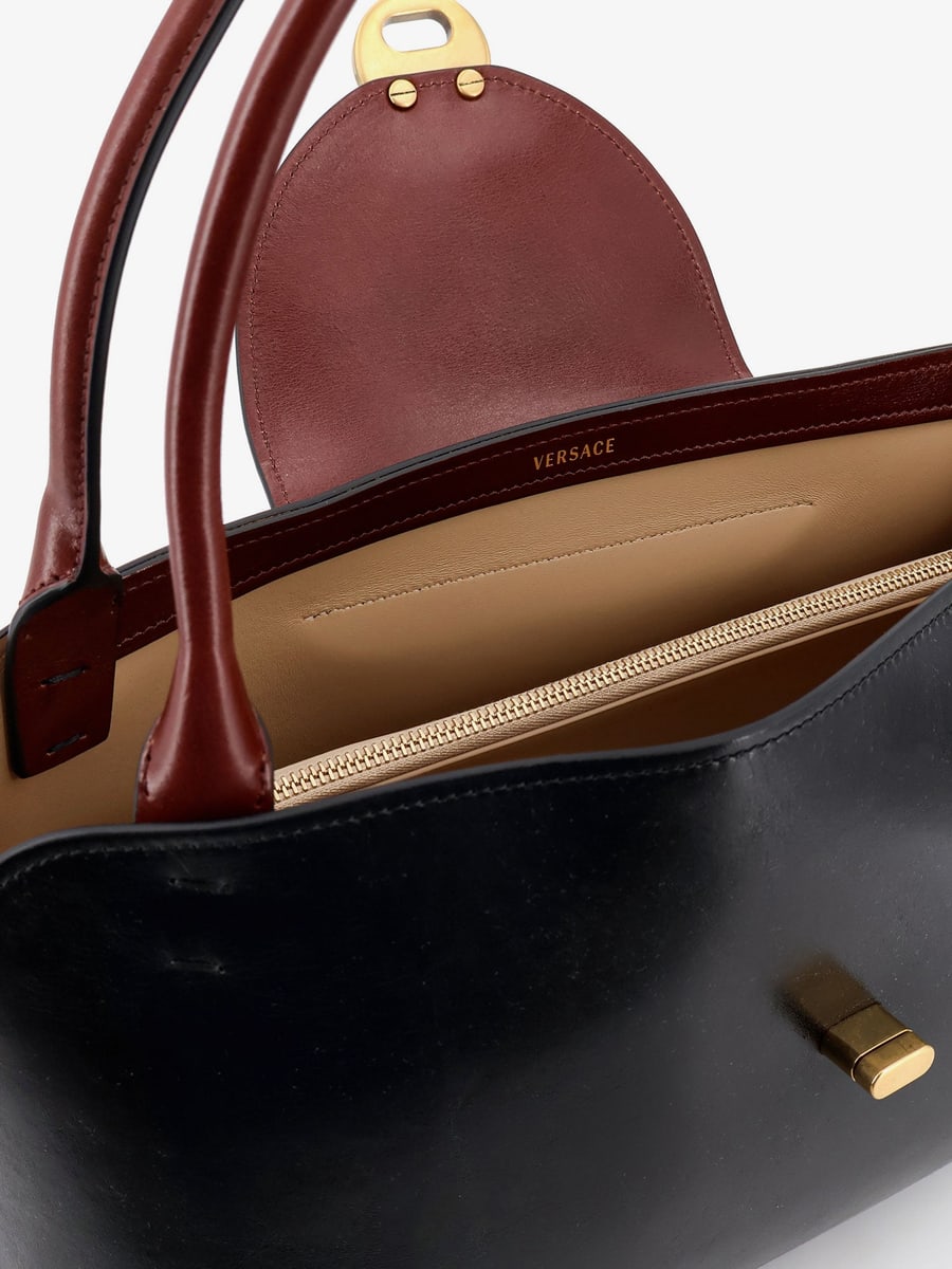 Versace Vivian leather shoulder bag, view 5