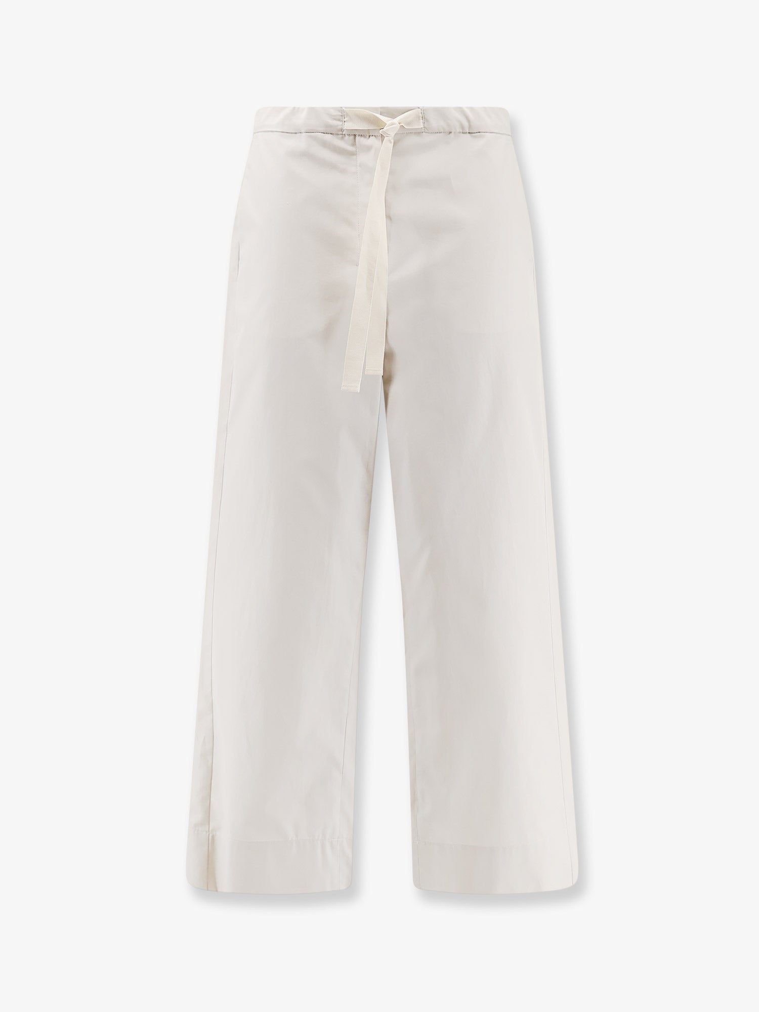 'S Max Mara Smmargento Vissuto cotton trousers