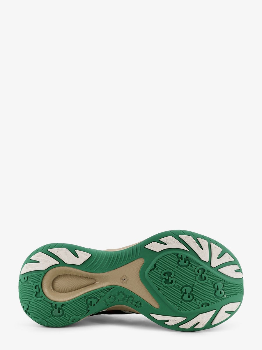 Gucci Suede sneakers with side Web detail, view 4