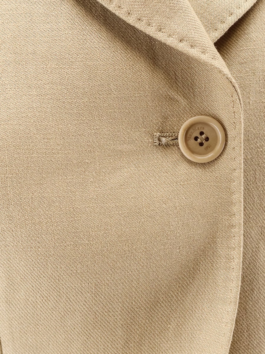 Max Mara Mxsbuono linen blazer, view 3