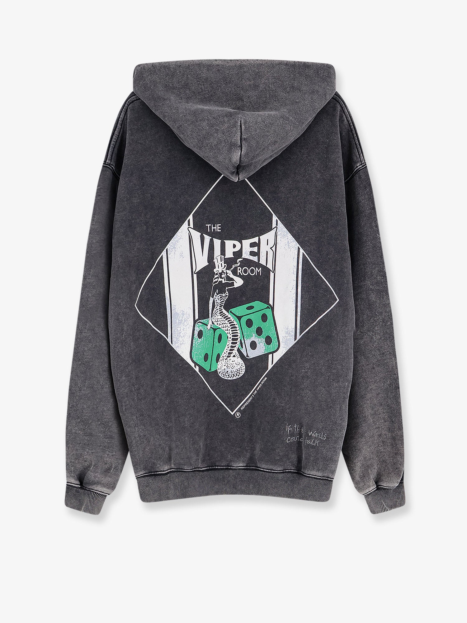 REPRESENT Cotton sweatshirt with print on the front, view 2