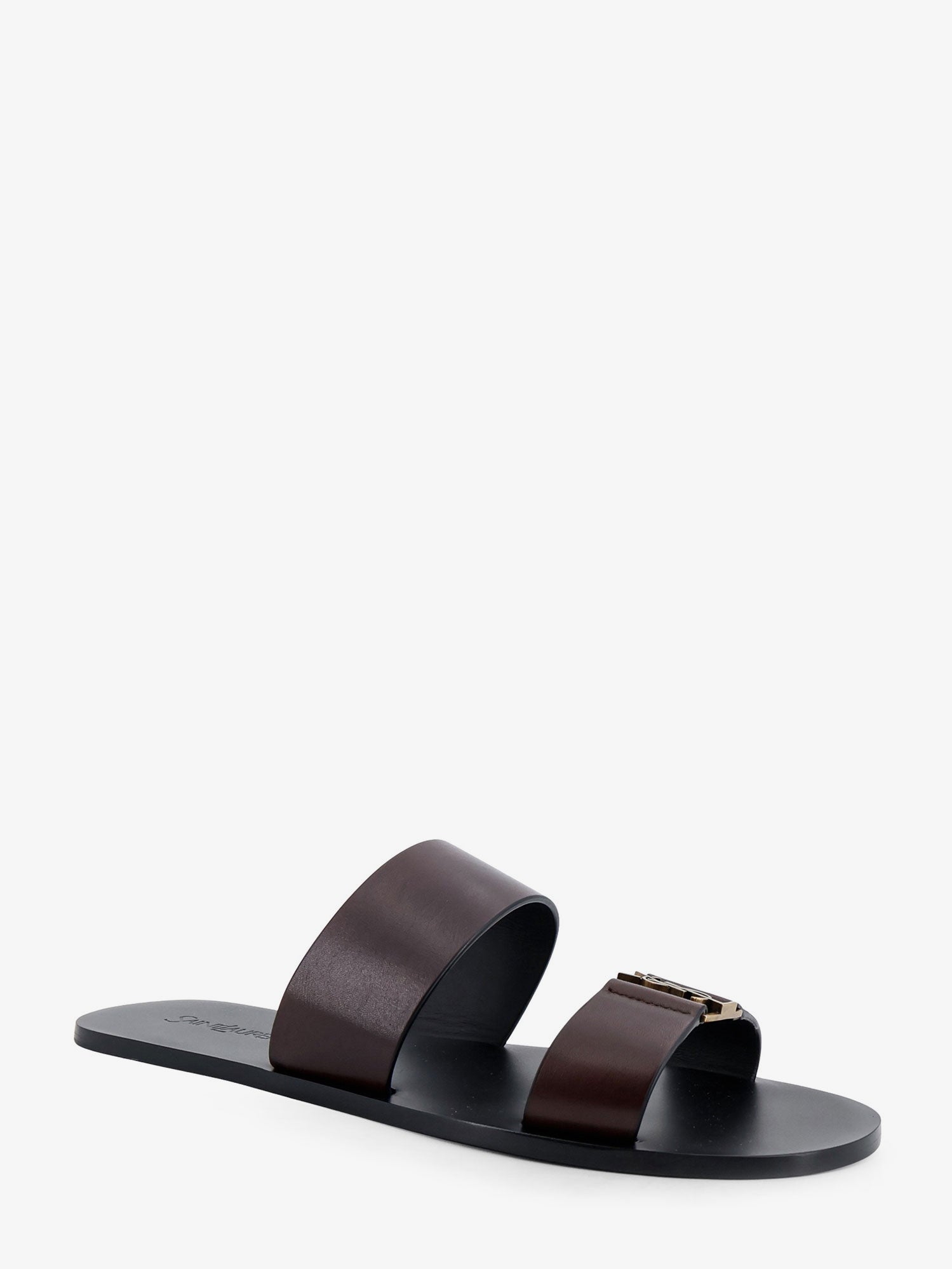 Saint Laurent Babylone leather sandals, view 2