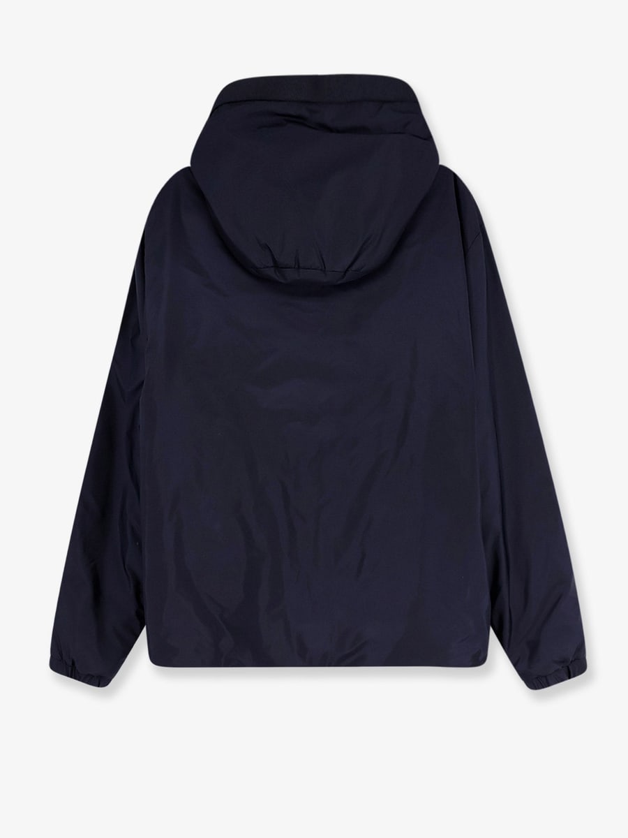 Moncler Trestraou down jacket with grosgrain profiles, view 2