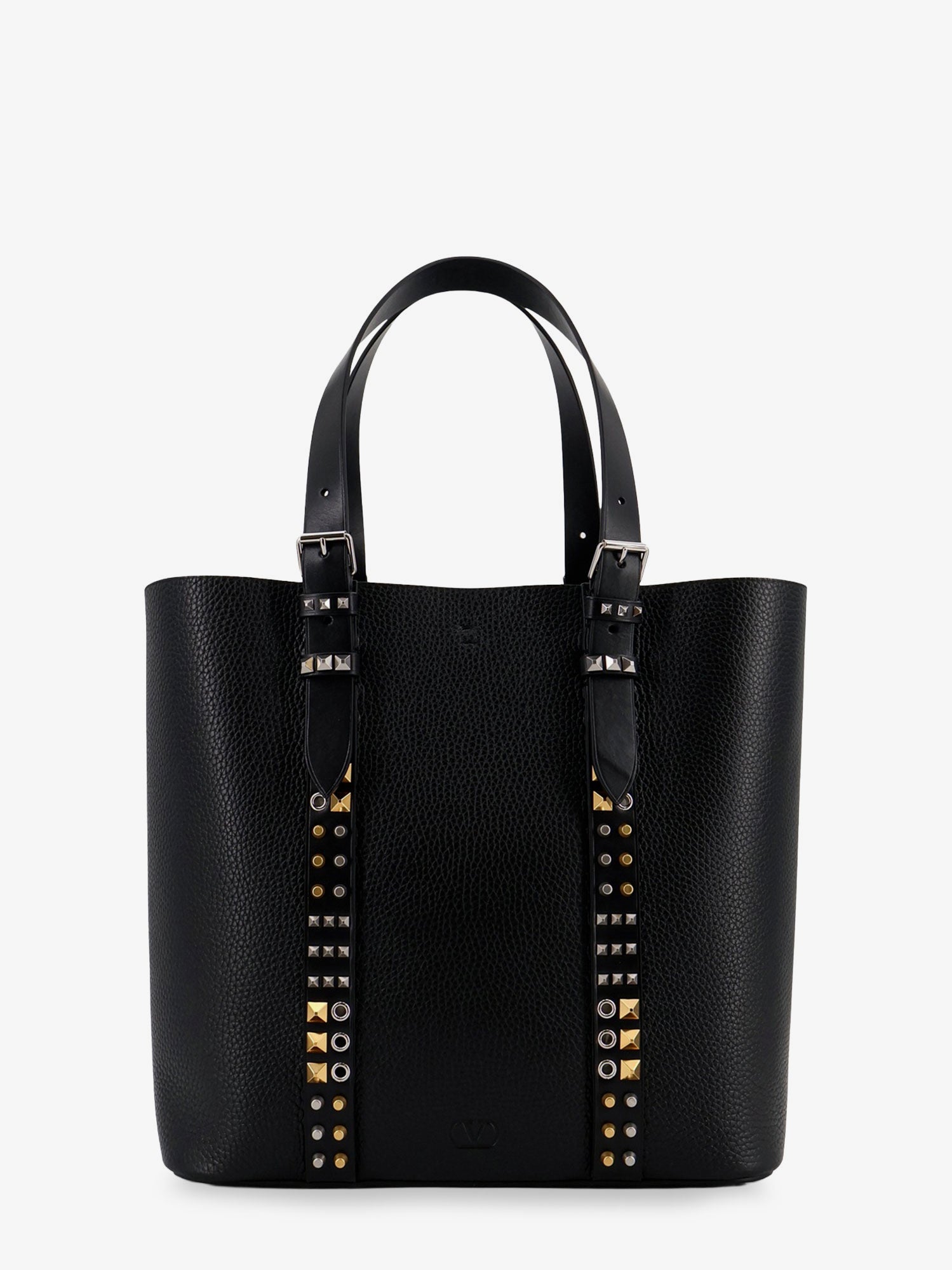 Valentino Garavani Leather shoulder bag with iconic studs