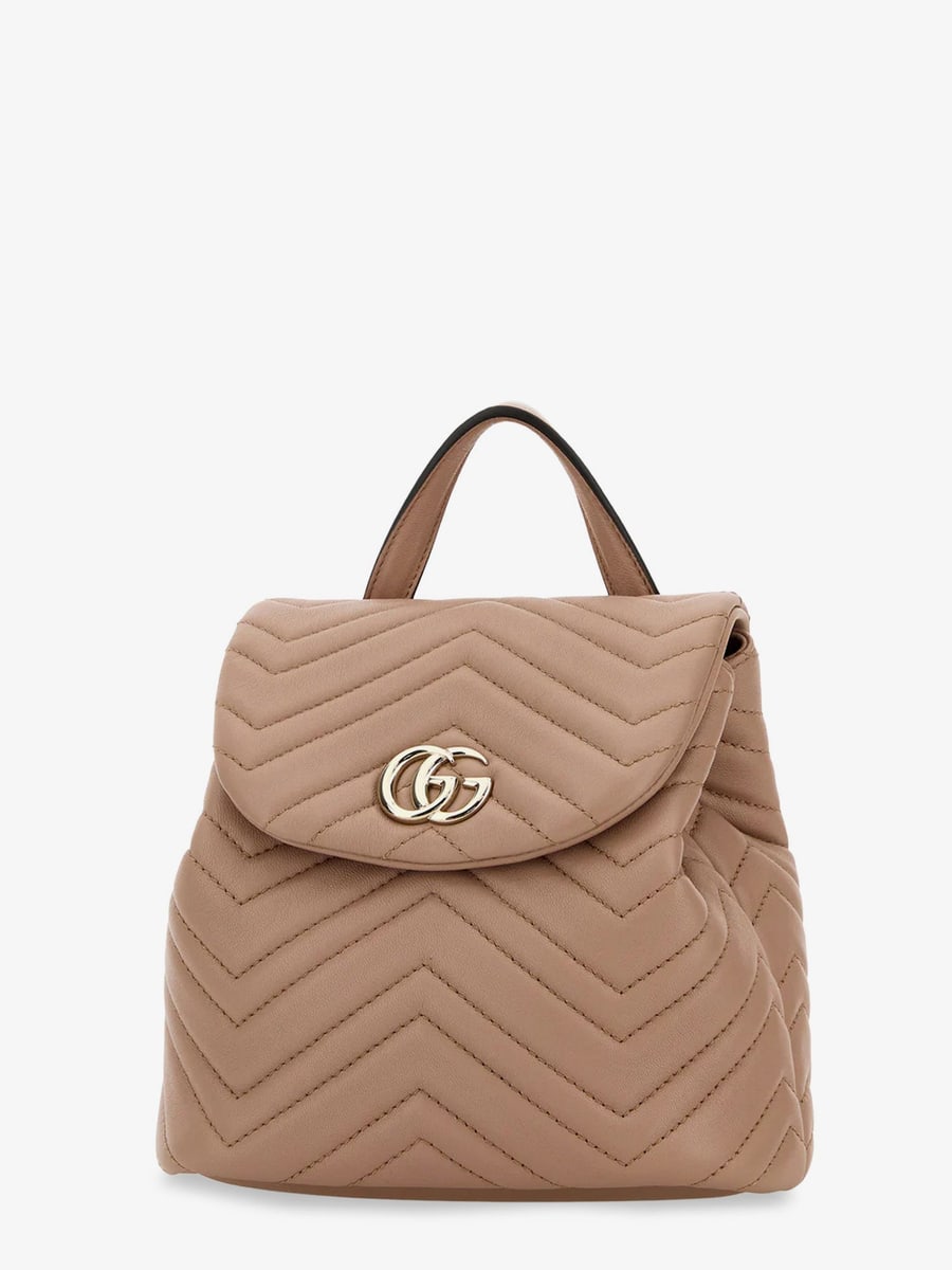 Gucci Mini GG Marmont leather backpack, view 3