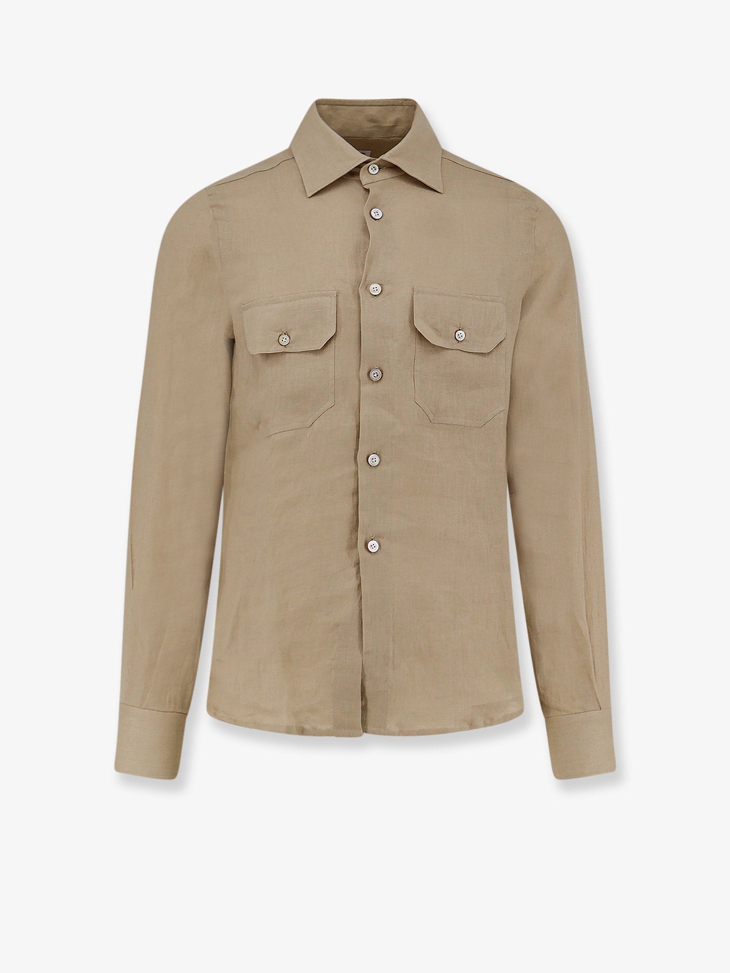 KITON CIRO PAONE Linen shirt