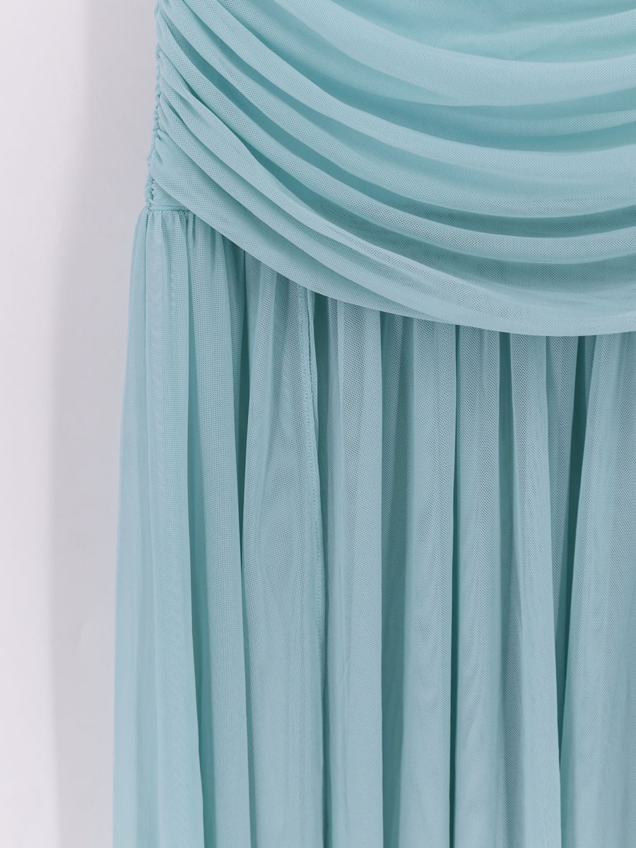 RETROFETE Stretch fabric Adele long dress, view 5