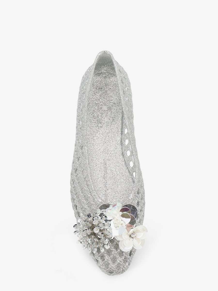 HEAVENLY JELLY Glitter PVC ballerinas, view 4