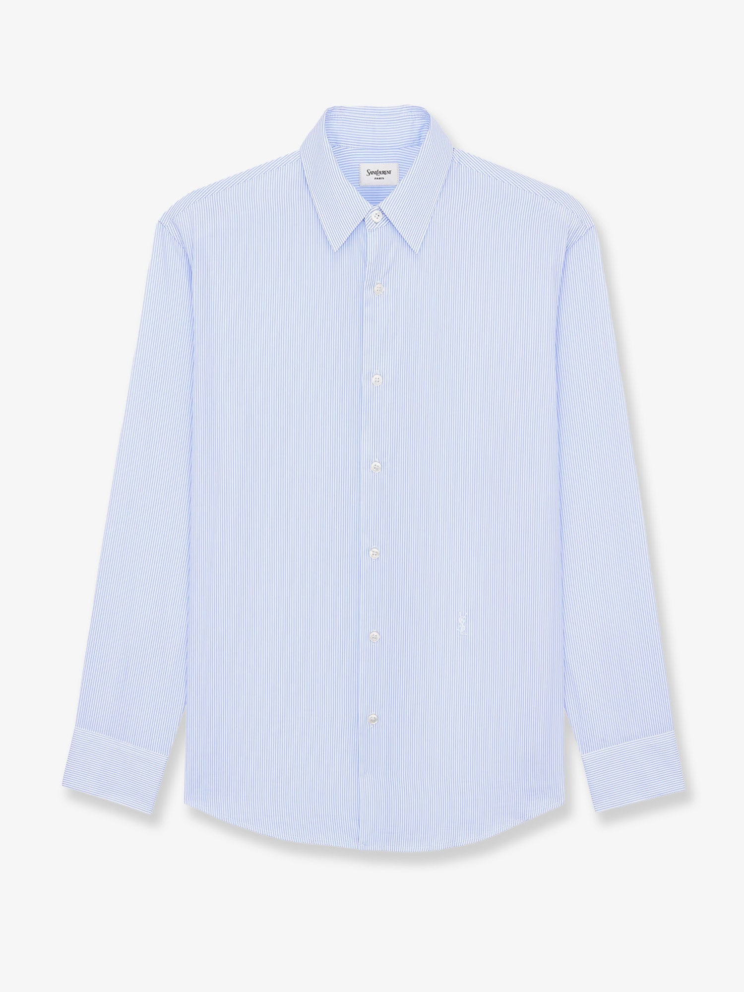 Saint Laurent Cassandre cotton shirt with striped pattern