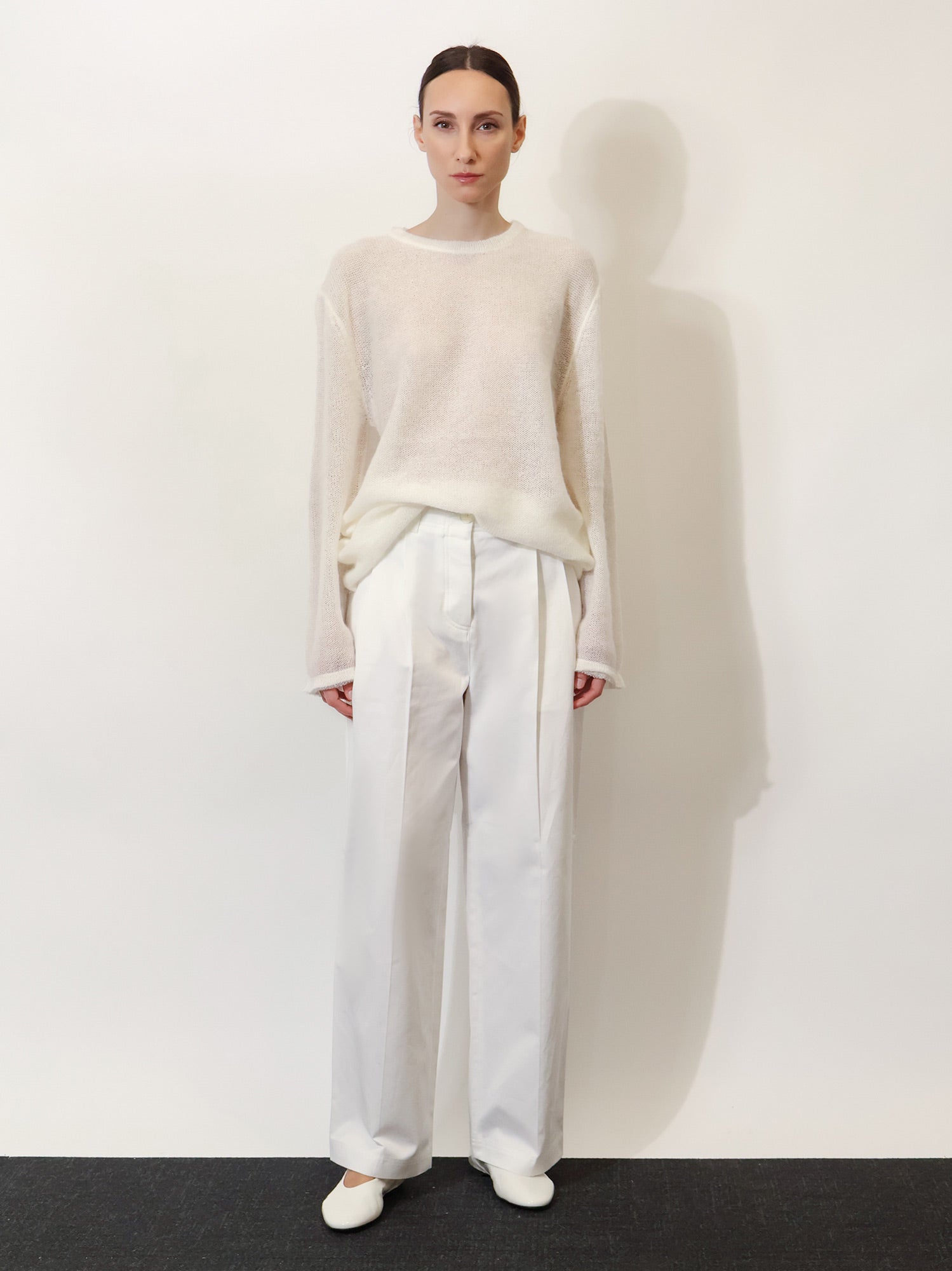 Toteme Mohair and wool blend sweater, view 2