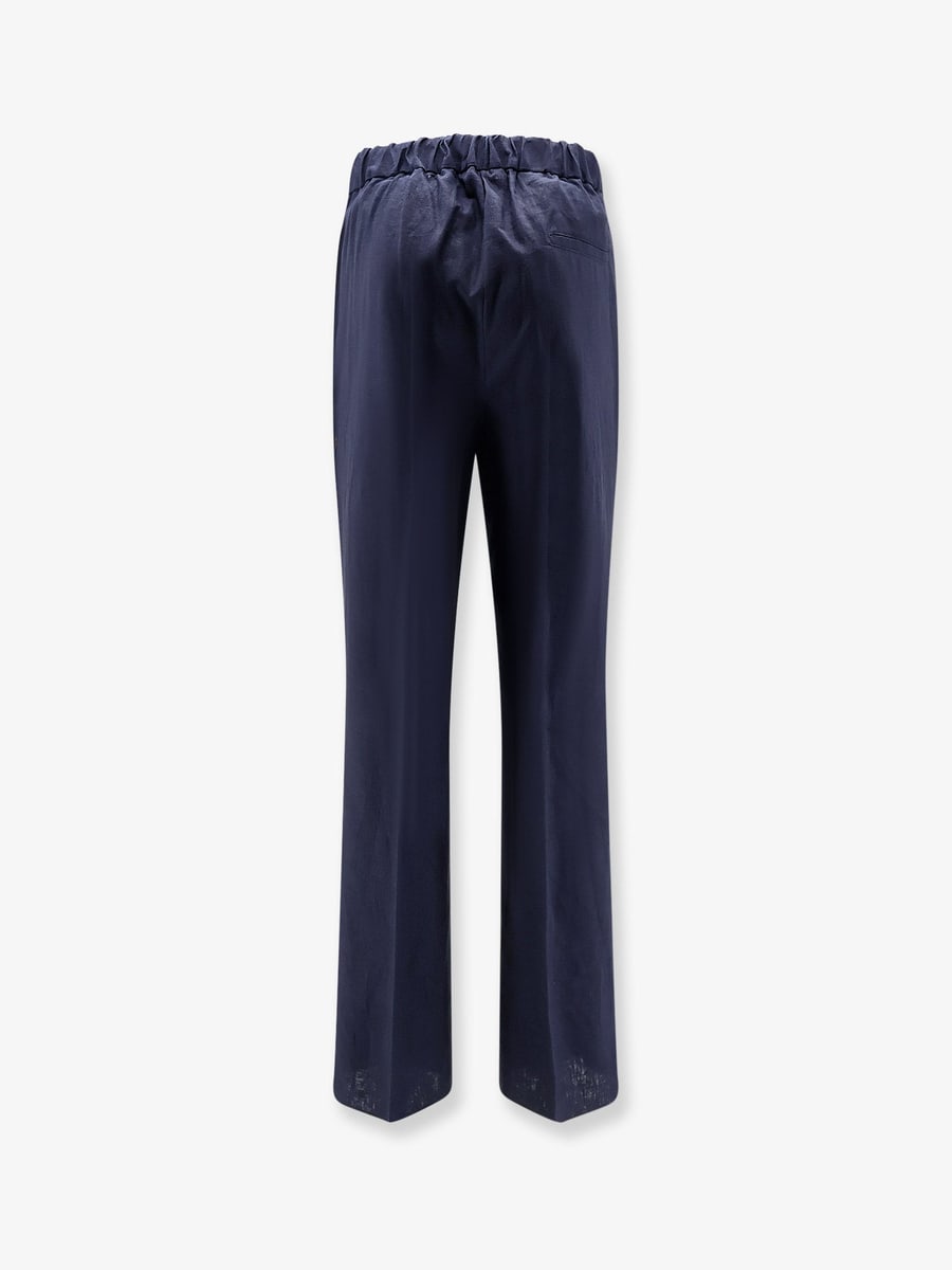 HEVO Linen and viscose trousers, view 2