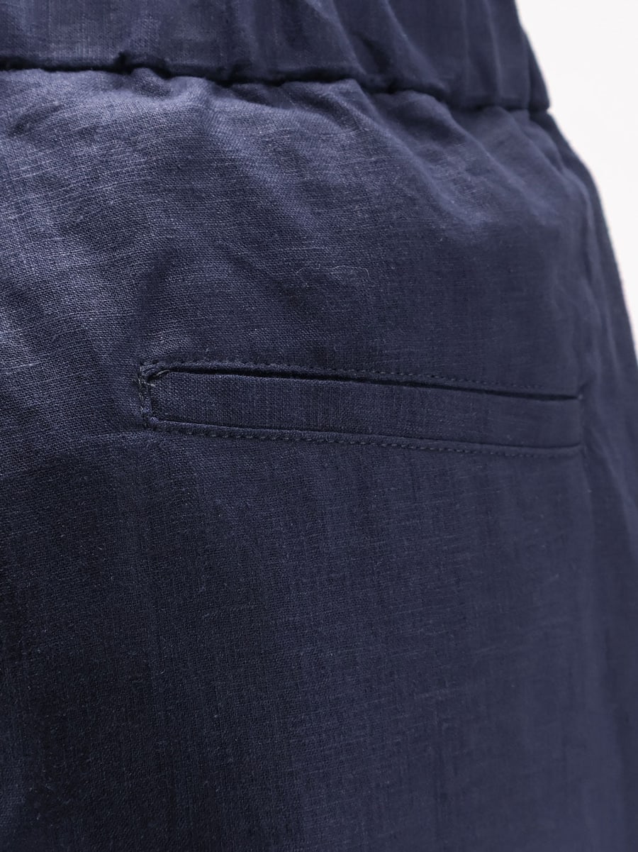 HEVO Linen and viscose trousers, view 3