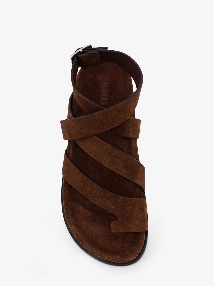 ALOHAS Suede sandals, view 4