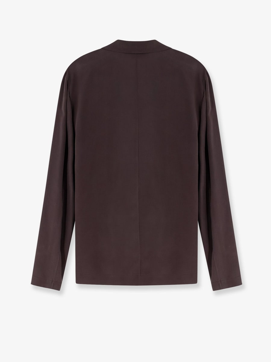 ALYSI Loose silk blazer, view 2