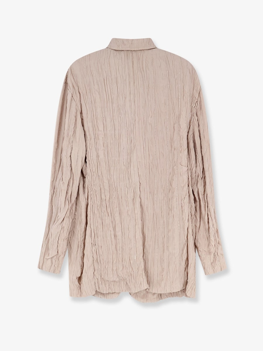 ALYSI Wrinkled viscose blazer, view 2