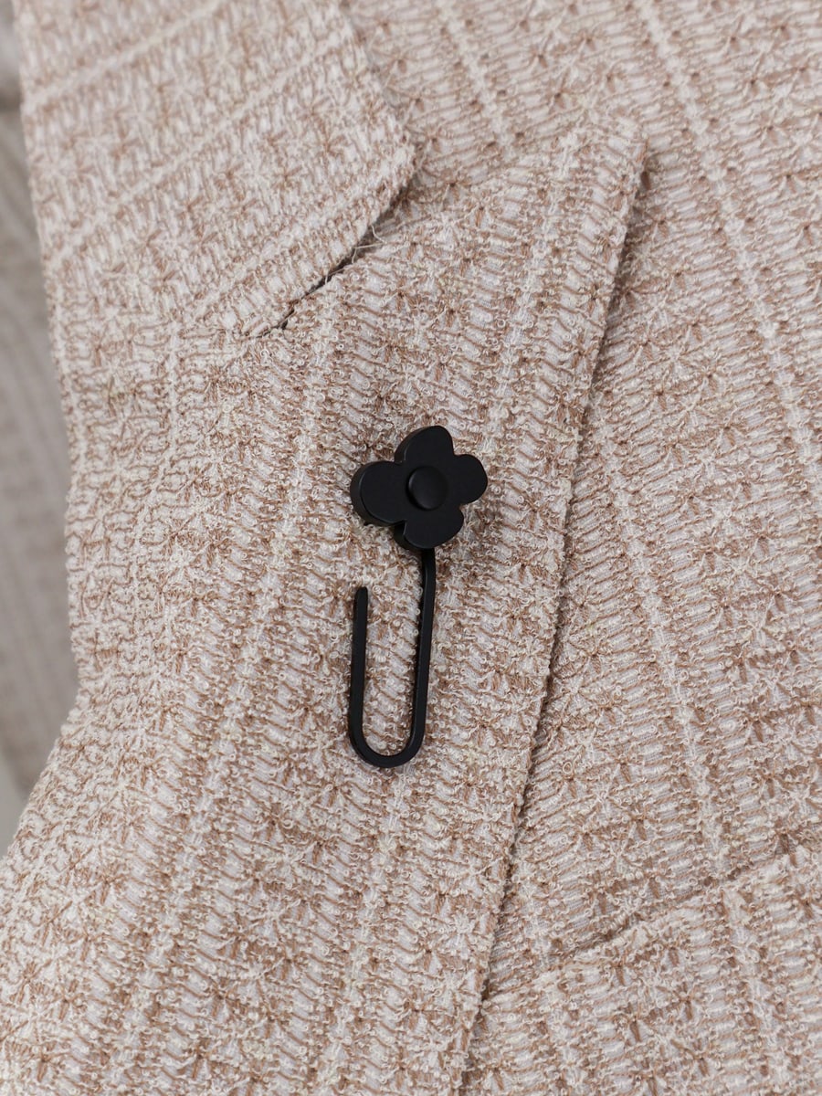LARDINI Liknit double-breasted blazer, view 3