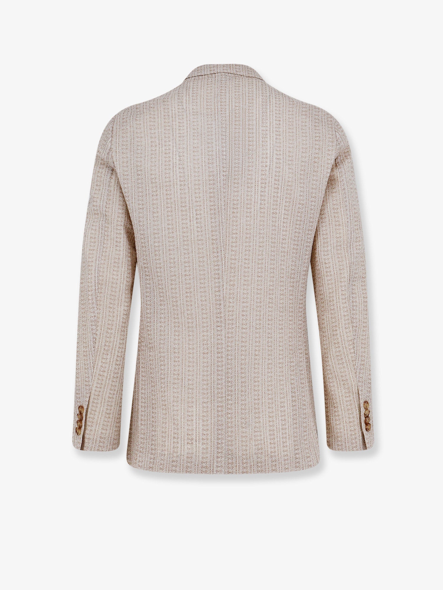 LARDINI Liknit double-breasted blazer, view 2