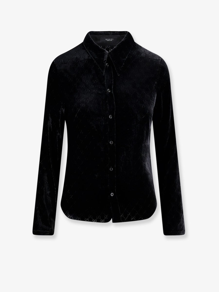 Gucci Stretch GG dévoré velvet shirt