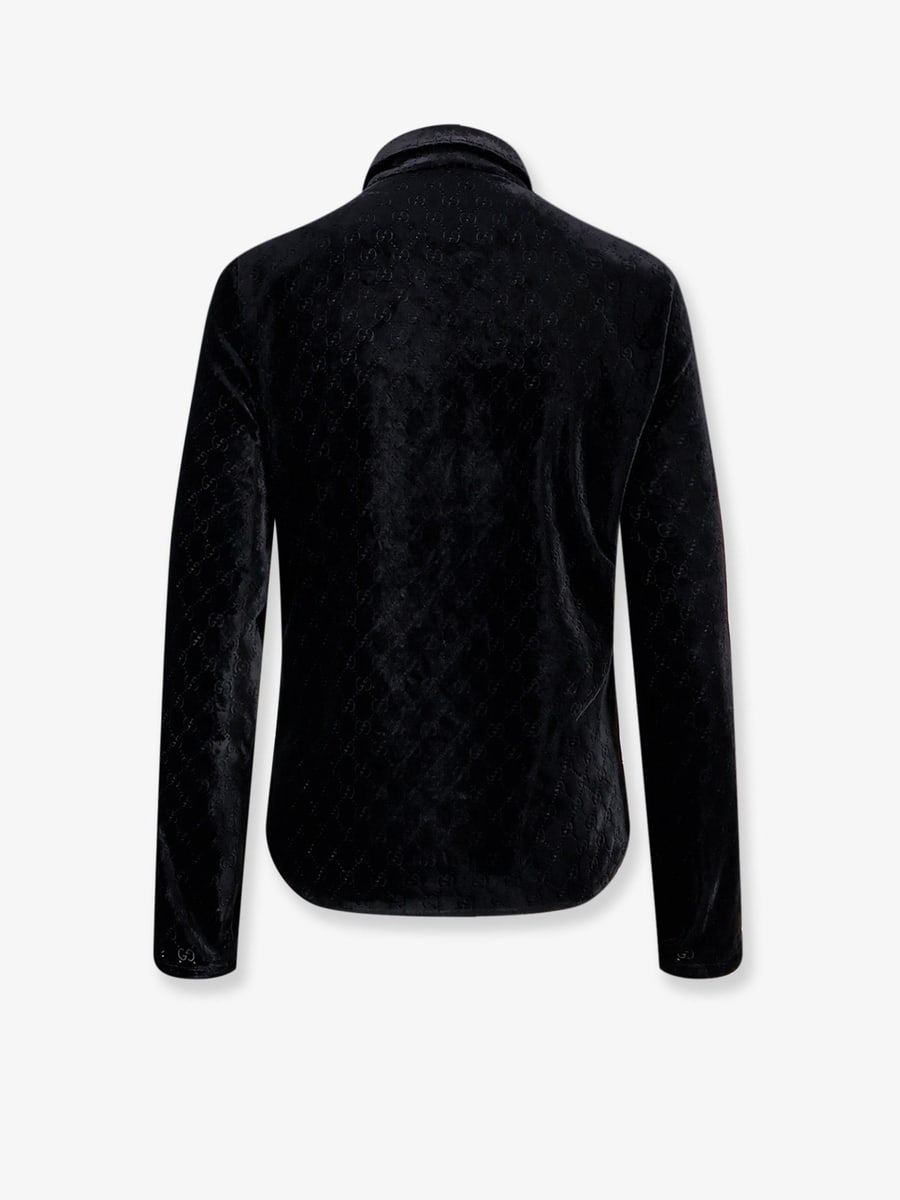 Gucci Stretch GG dévoré velvet shirt, view 4