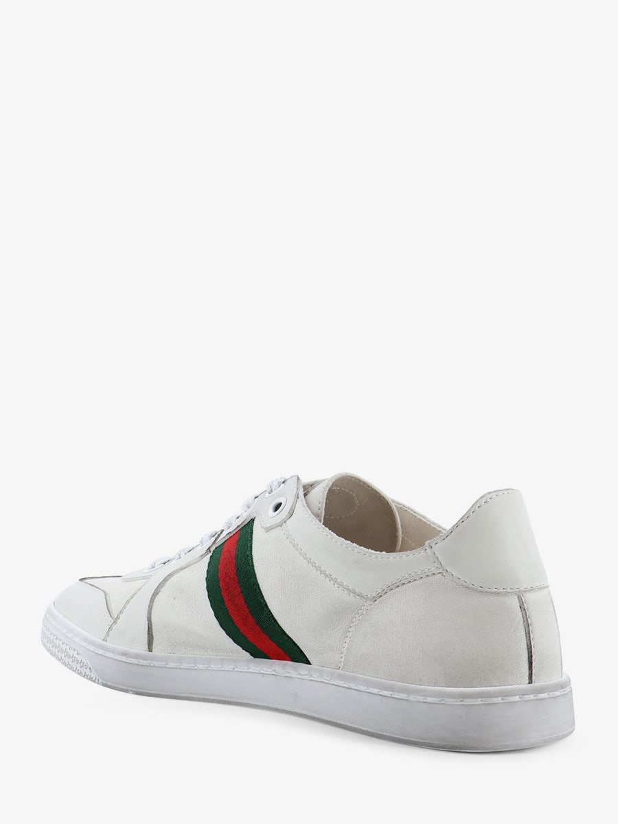 Gucci Stretch leather sneakers, view 3