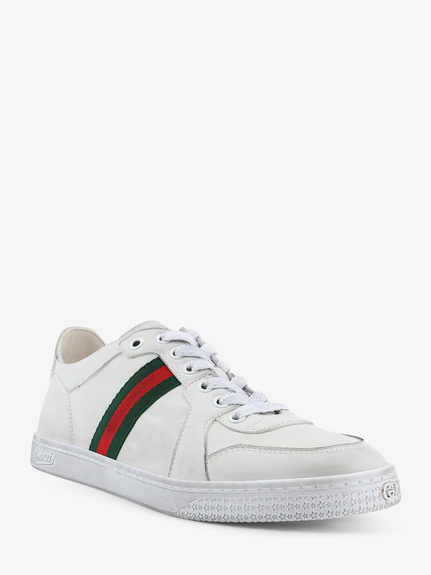 Gucci Stretch leather sneakers, view 2