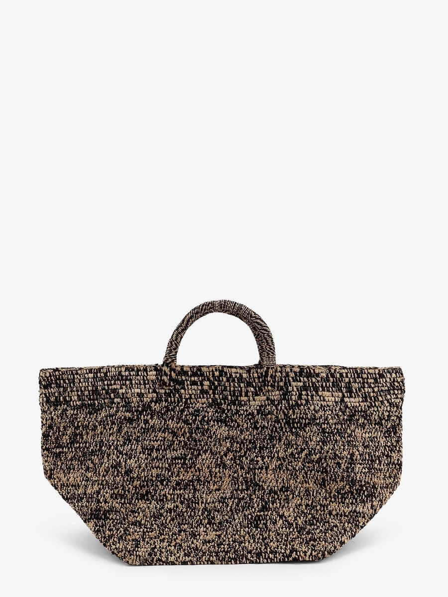 IBELIV Vanilla raffia handbag, view 2