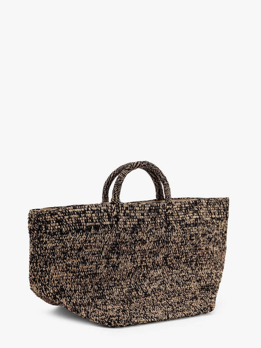 IBELIV Vanilla raffia handbag, view 3