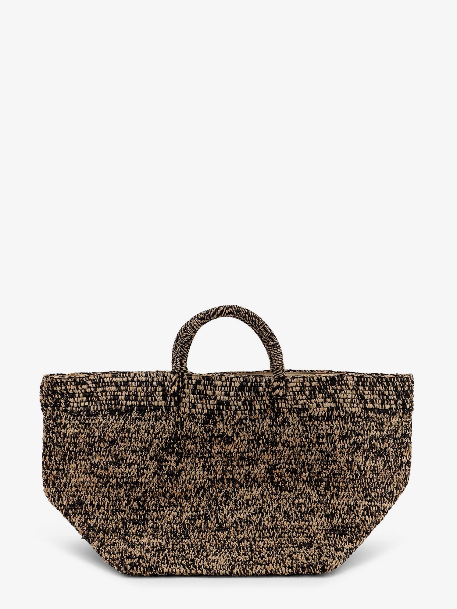 IBELIV Vanilla raffia handbag