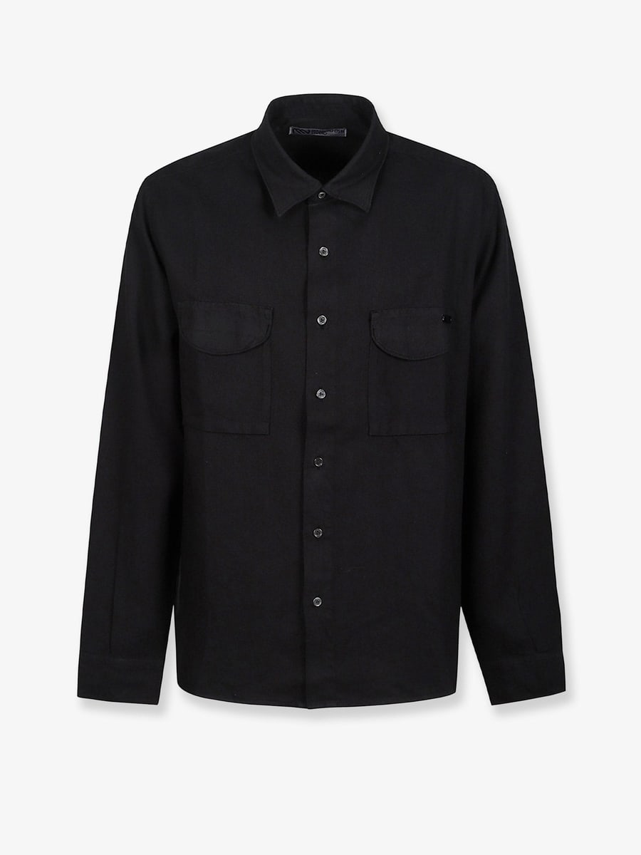 MASSIMO OSTI Paper twill shirt