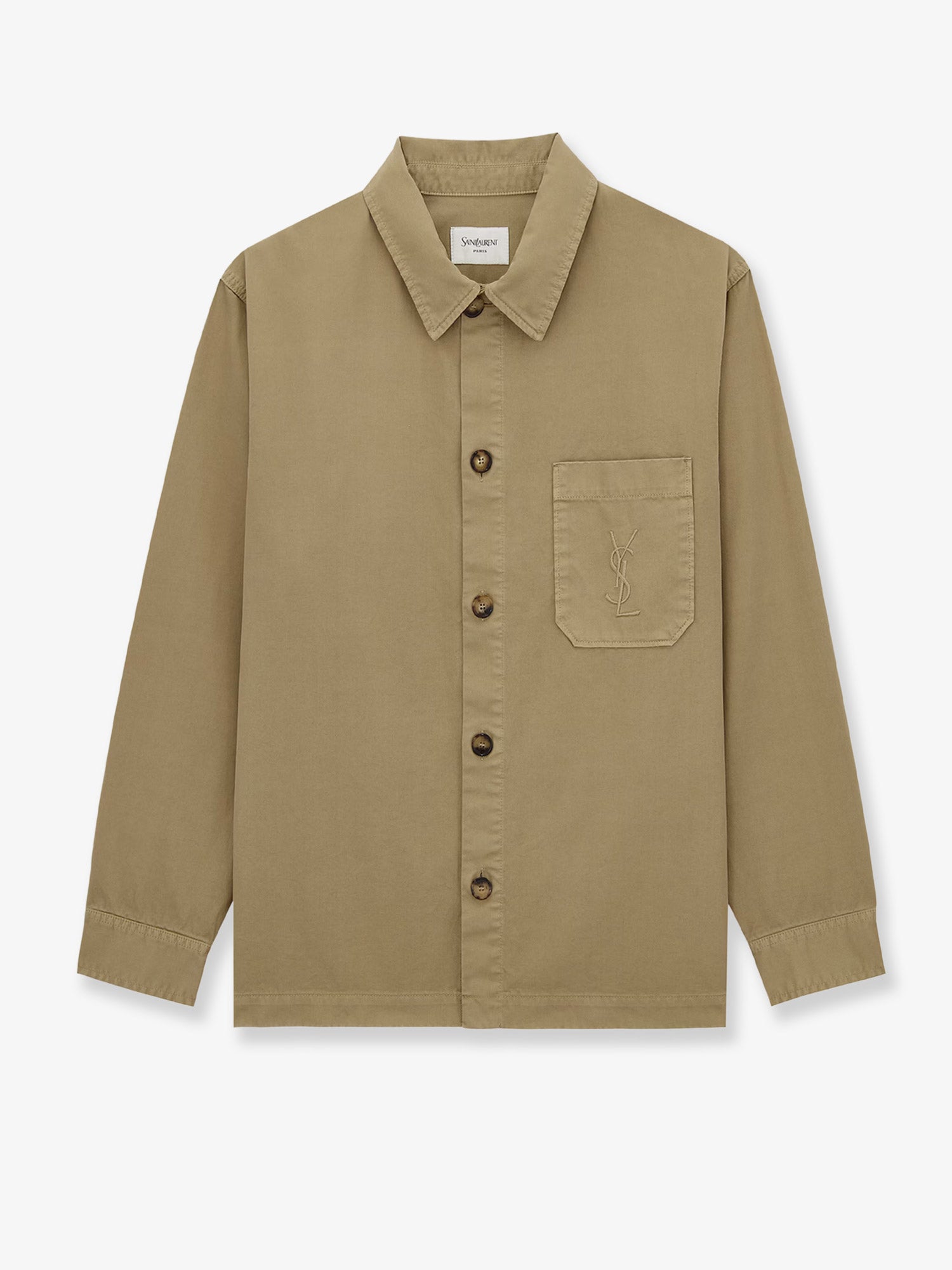 Saint Laurent Cassandre certified cotton Overshirt