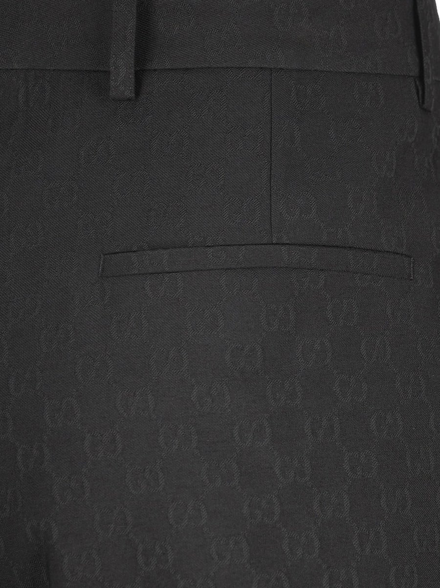 Gucci GG wool blend trousers, view 5