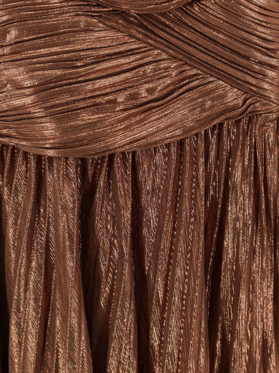 RETROFETE Amberley pleated dress, view 5