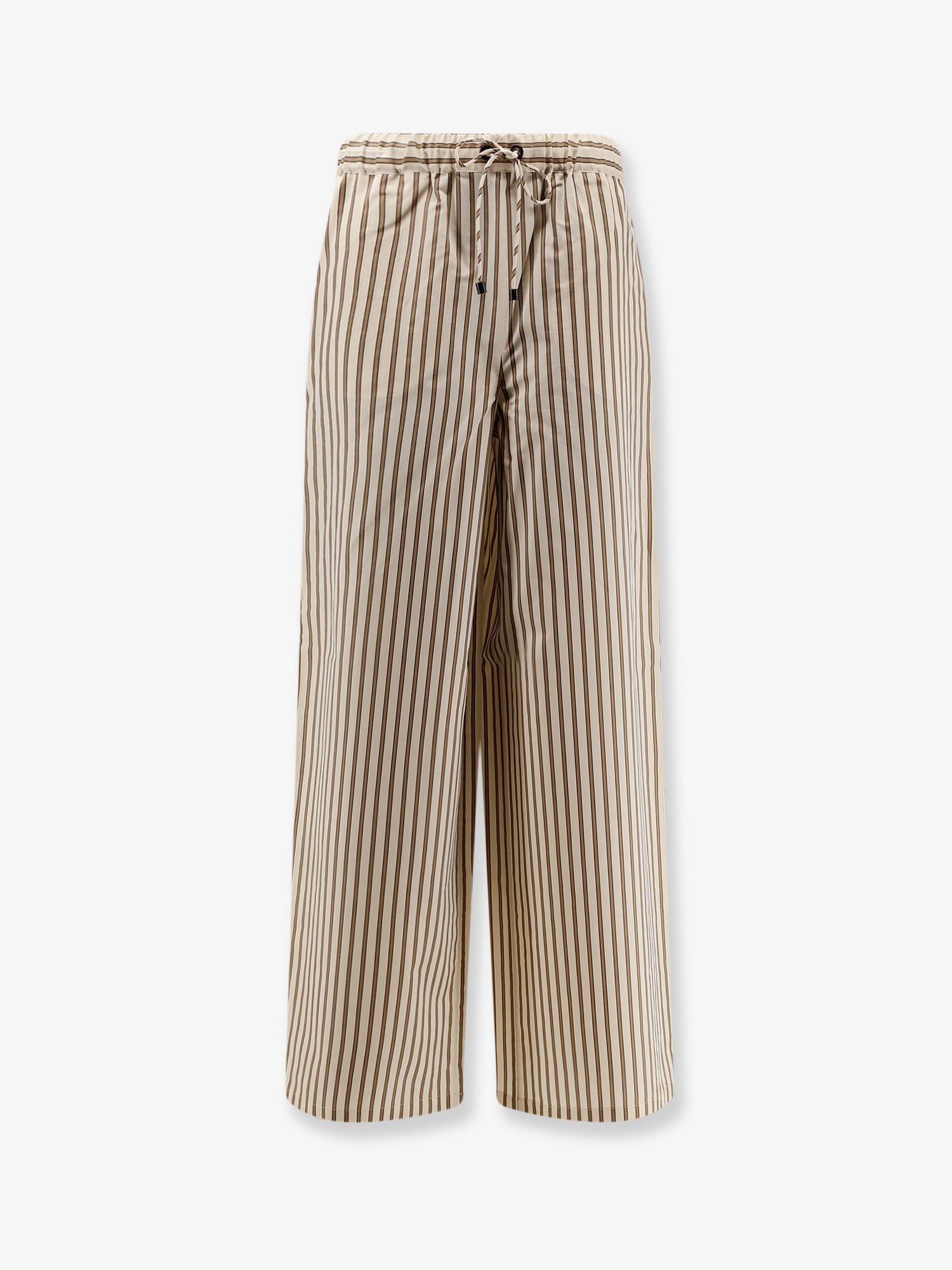 Max Mara Mxmordine cotton and silk trousers