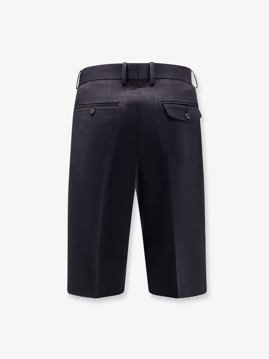 TONYWACK Wool blend bermuda shorts with frontale pinces, view 2