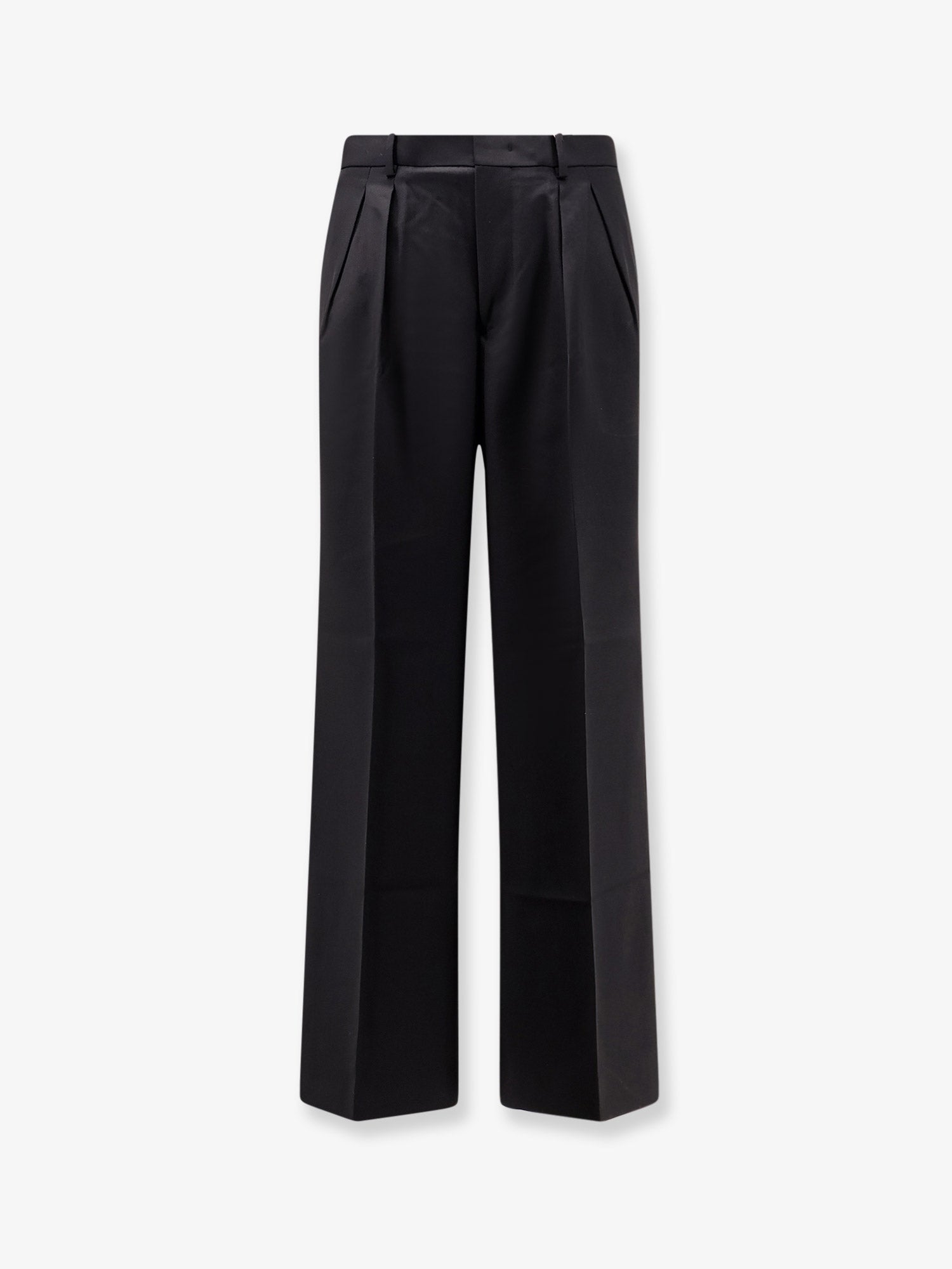 TONYWACK Wool blend trousers with frontal pinces