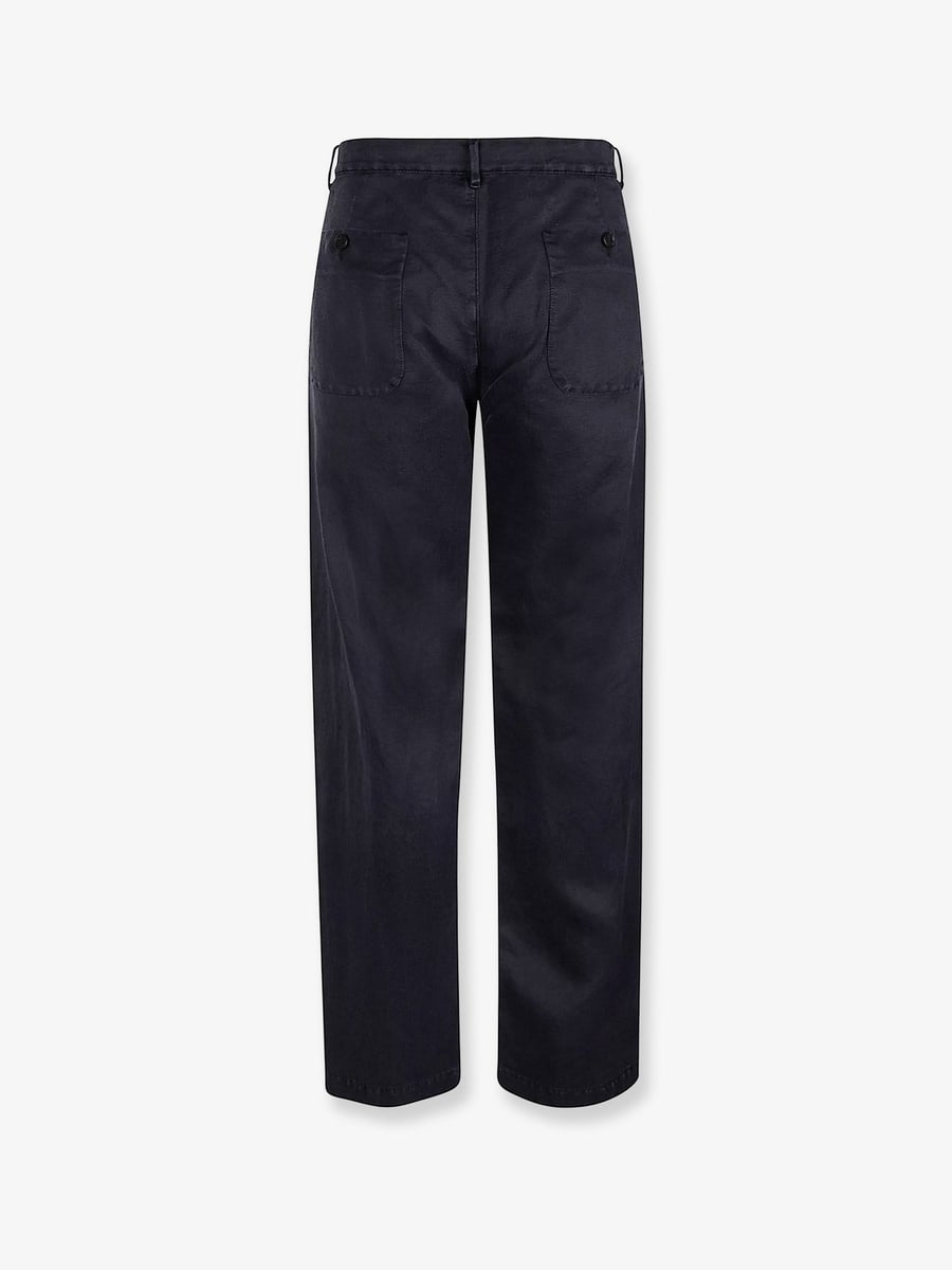MASSIMO OSTI Silk blend trousers, view 2