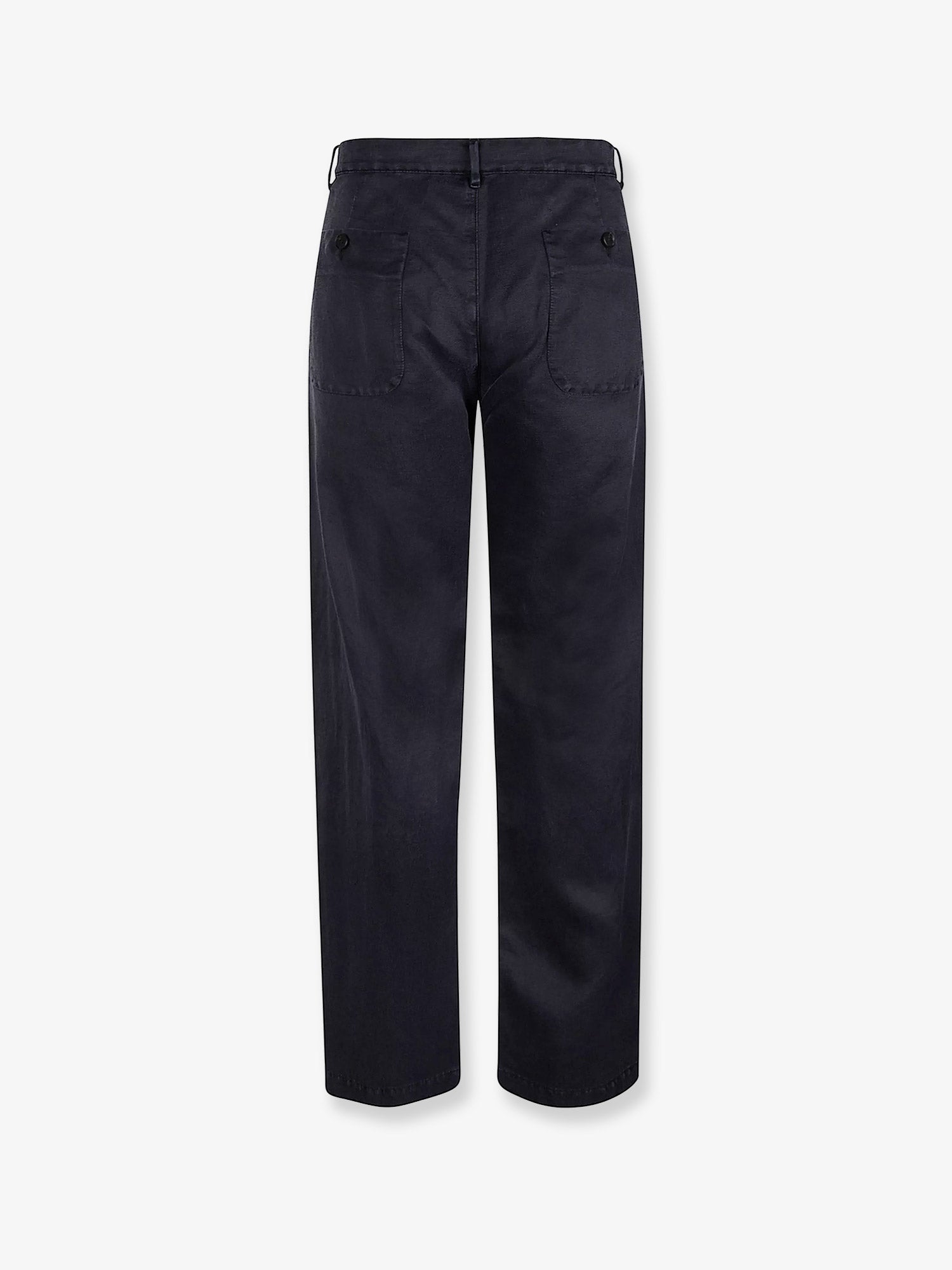 MASSIMO OSTI Silk blend trousers, view 2
