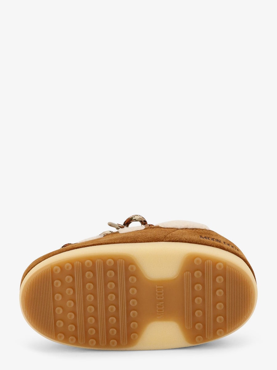 MOON BOOT Shearling and suede slip-on, view 4