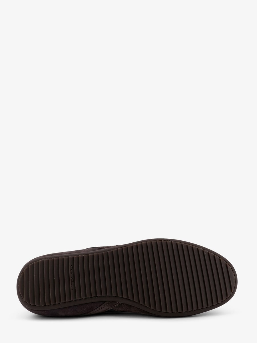 Rick Owens Minimal nylon and suede sneakers, view 4