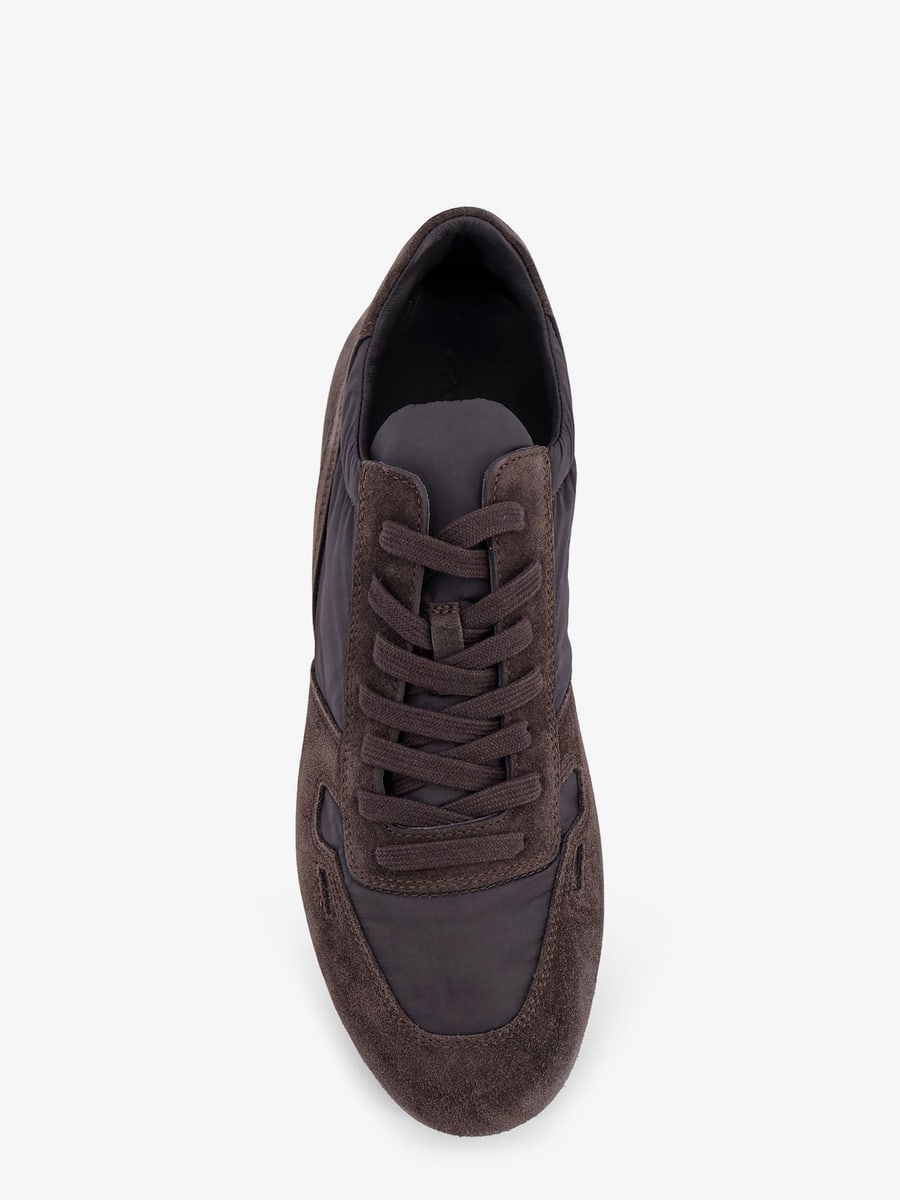 Rick Owens Minimal nylon and suede sneakers, view 5
