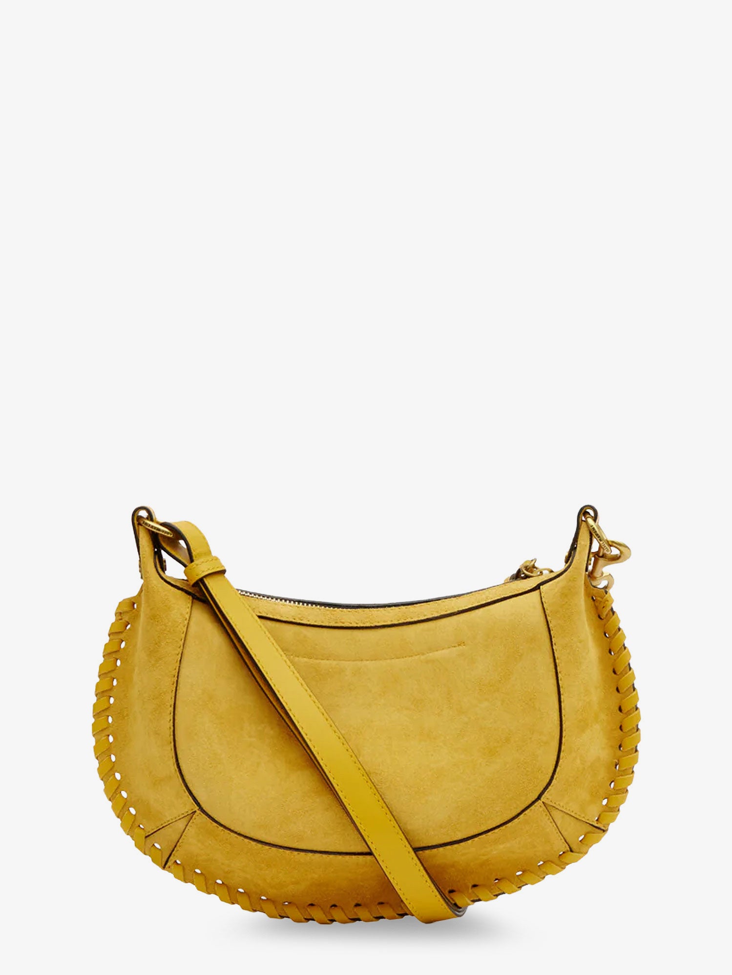 Isabel Marant Oskan Moon suede crossbody bag, view 2