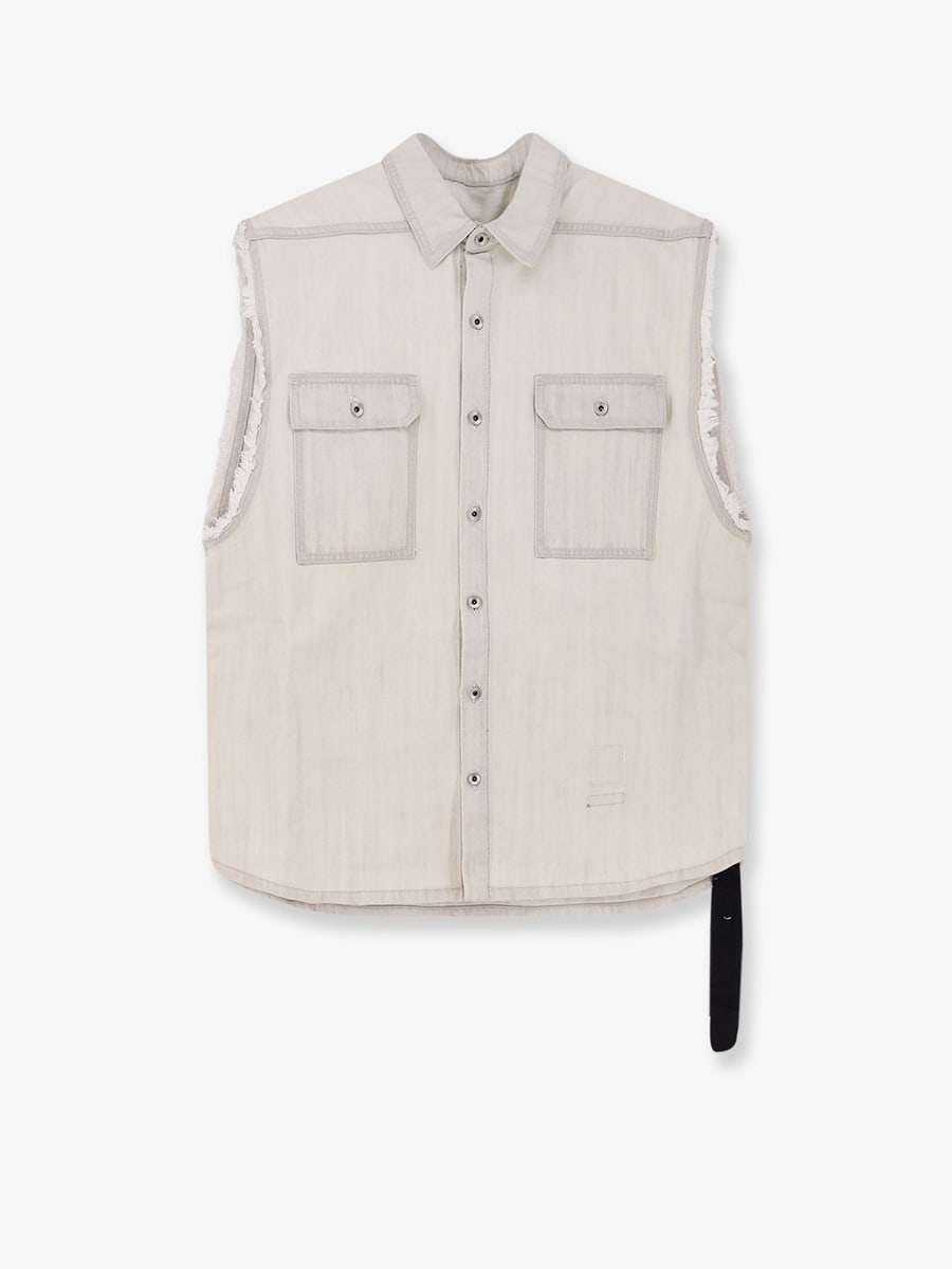 DRKSHDW Sleeveless denim jacket