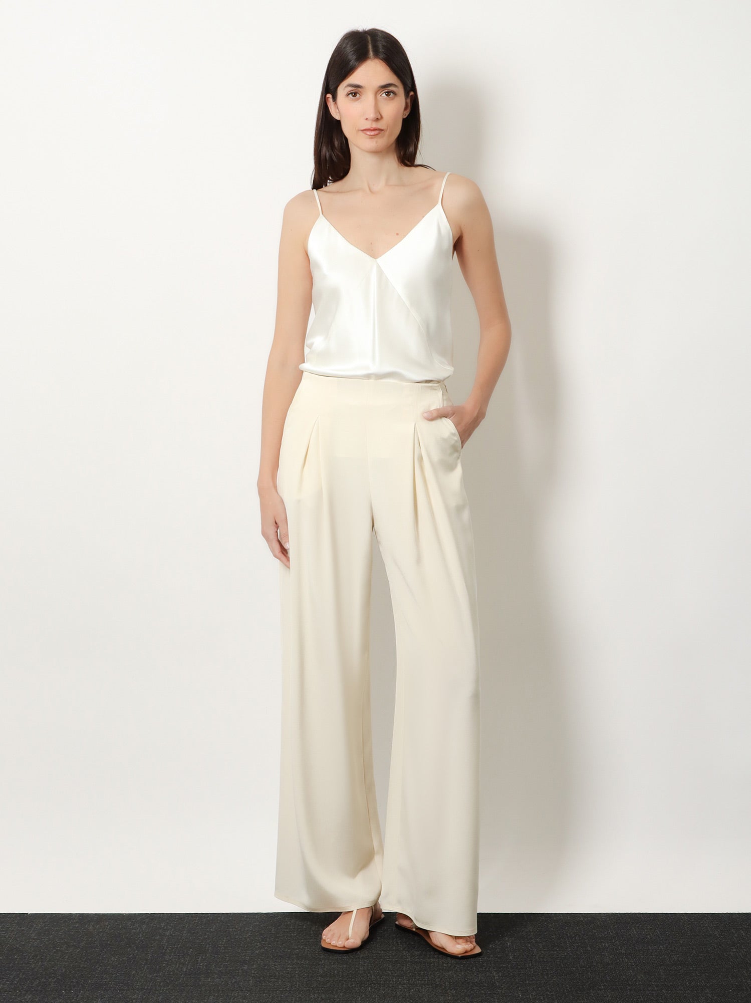 Max Mara Mxppalude silk trousers, view 2